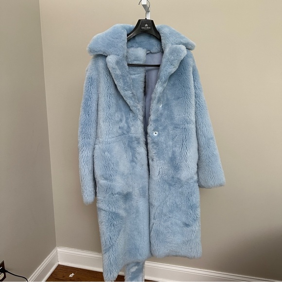 MACKAGE
ETIENNE Shearling coat with belt NEW WITH TAGS SIZE XS - Picture 4 of 13